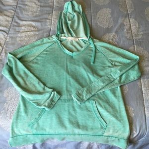 Teal hoodie